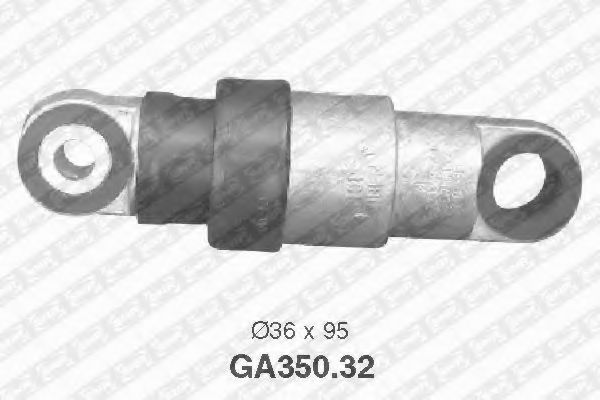 обтящна ролка, пистов ремък GA350.32