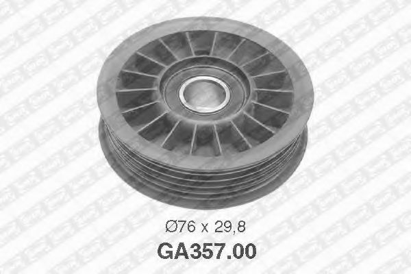 обтящна ролка, пистов ремък GA357.00