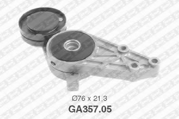 обтящна ролка, пистов ремък GA357.05