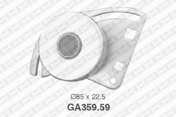 обтящна ролка, пистов ремък GA359.59