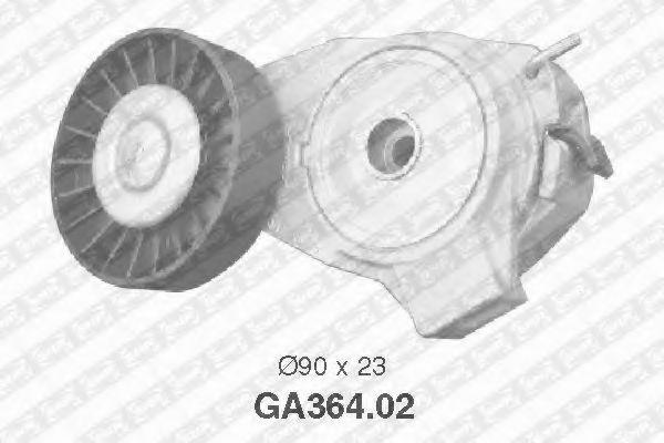 обтящна ролка, пистов ремък