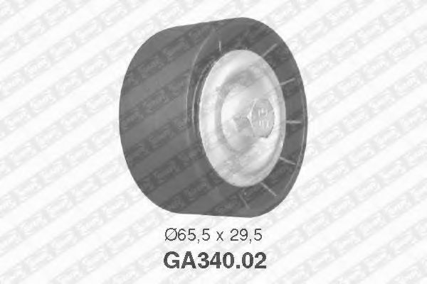 паразитна/ водеща ролка, пистов ремък GA340.02