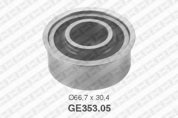 паразитна/ водеща ролка, зъбен ремък GE353.05
