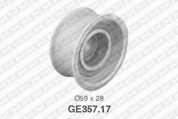 паразитна/ водеща ролка, зъбен ремък GE357.17