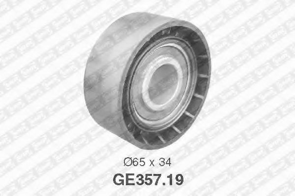 паразитна/ водеща ролка, зъбен ремък GE357.19