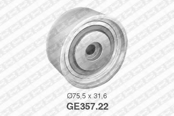паразитна/ водеща ролка, зъбен ремък GE357.22
