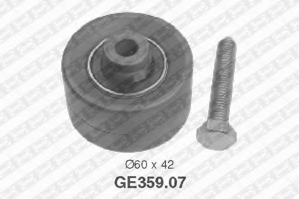 паразитна/ водеща ролка, зъбен ремък GE359.07