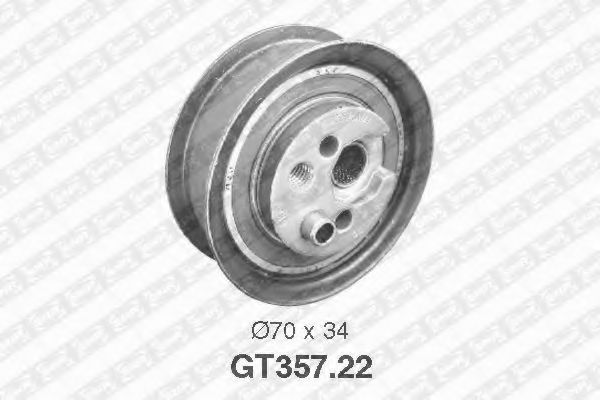 обтяжна ролка, ангренаж GT357.22