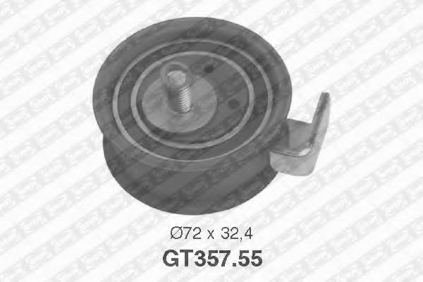 обтяжна ролка, ангренаж GT357.55