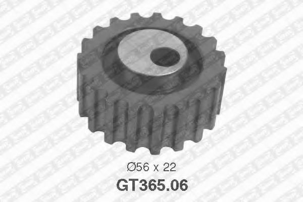 обтяжна ролка, ангренаж