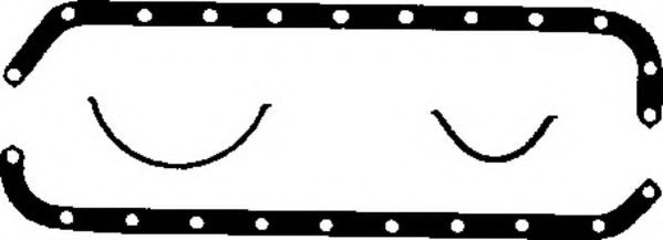 комплект гарнитури, маслена вана (картер) HC466