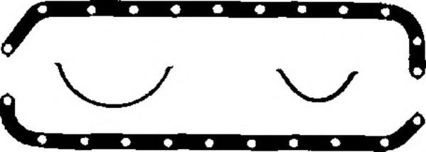 комплект гарнитури, маслена вана (картер) HC480