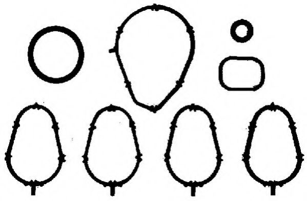 уплътнение, всмукателен колектор