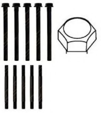 комплект болтове на капака на клап. (на цилиндровата глава)