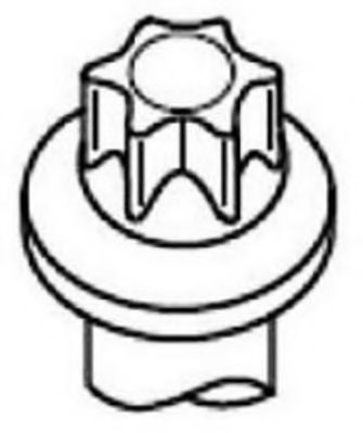 комплект болтове на капака на клап. (на цилиндровата глава) HBS125