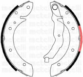 комплект спирачна челюст 53-0015