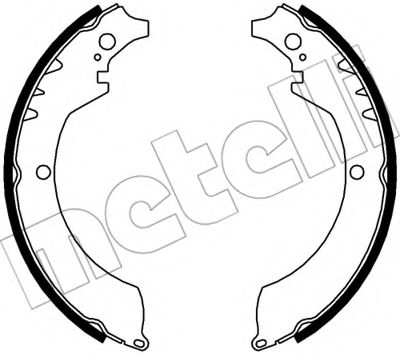 комплект спирачна челюст 53-0033