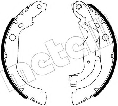 комплект спирачна челюст