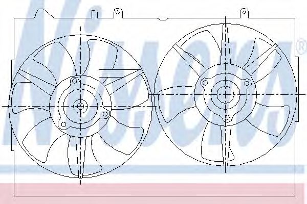 вентилатор, охлаждане на двигателя