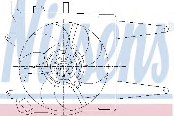 вентилатор, охлаждане на двигателя