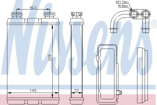 топлообменник, отопление на вътрешното пространство 70520