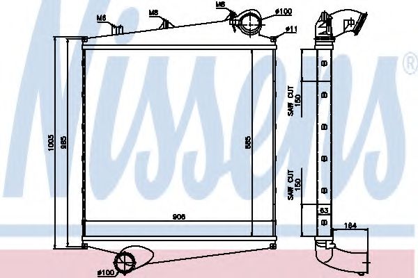 интеркулер (охладител за въздуха на турбината)
