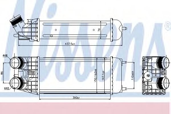 интеркулер (охладител за въздуха на турбината)