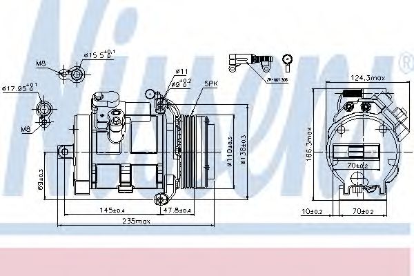 компресор, климатизация 89077