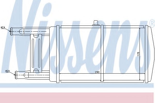 радиатор, охлаждане на двигателя 60449