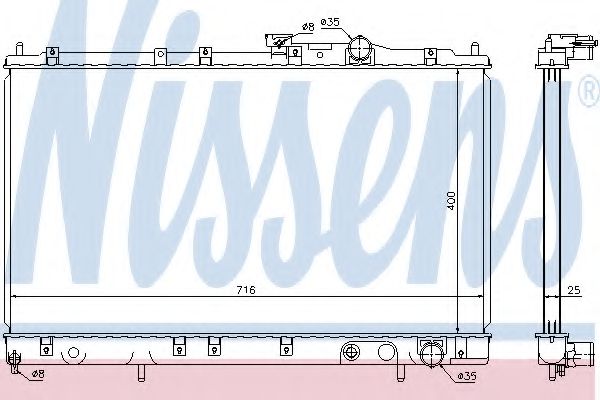 радиатор, охлаждане на двигателя