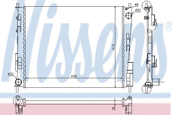 радиатор, охлаждане на двигателя