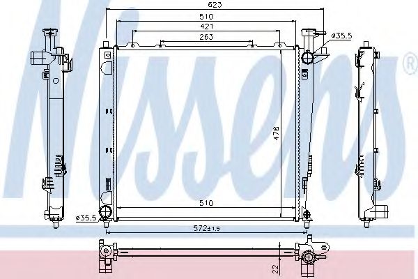 радиатор, охлаждане на двигателя