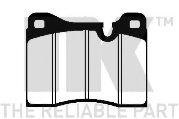 комплект спирачно феродо, дискови спирачки