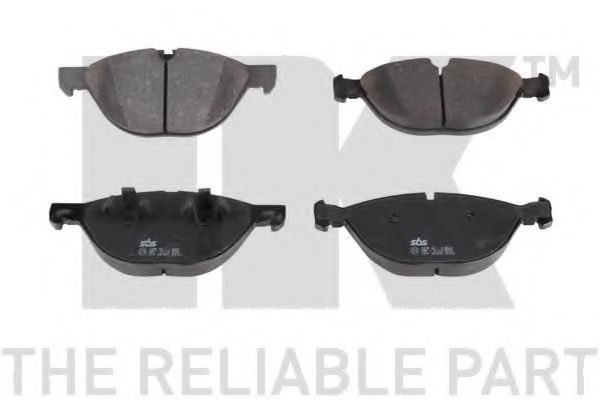 комплект спирачно феродо, дискови спирачки