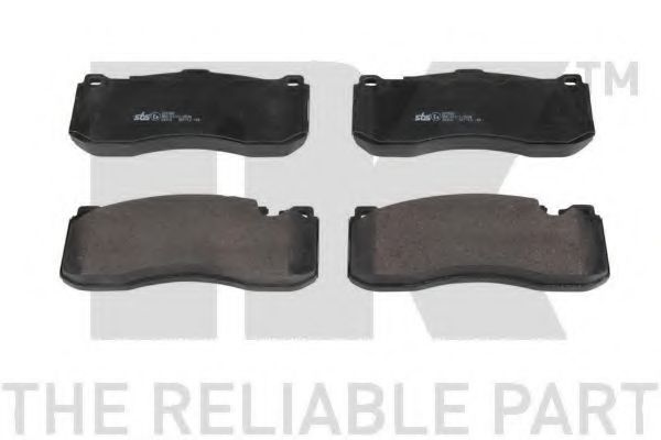 комплект спирачно феродо, дискови спирачки