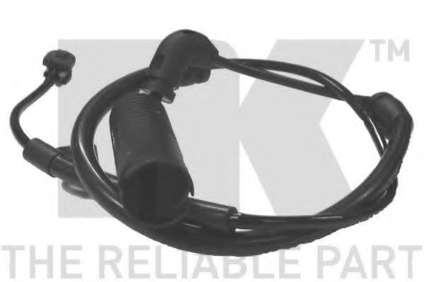 предупредителен контактен сензор, износване на накладките