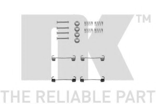 комплект принадлежности, челюсти за ръчна спирачка