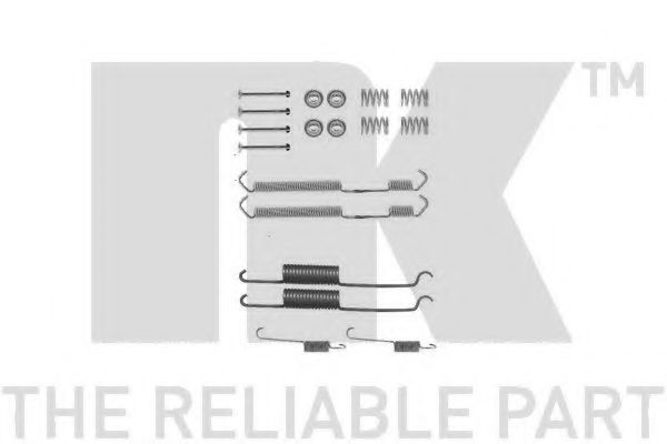 комплект принадлежности, спирани челюсти