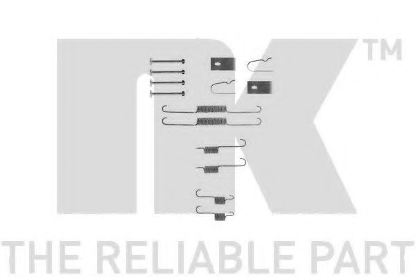 комплект принадлежности, спирани челюсти