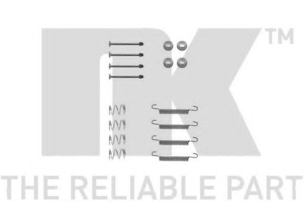 комплект принадлежности, челюсти за ръчна спирачка