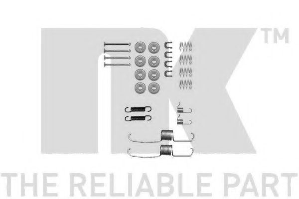 комплект принадлежности, спирани челюсти