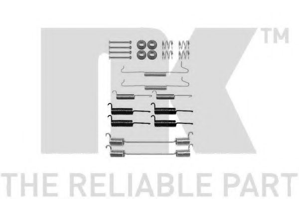 комплект принадлежности, спирани челюсти