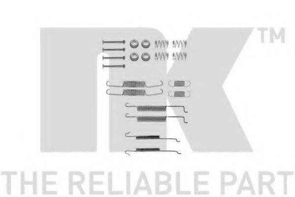 комплект принадлежности, спирани челюсти