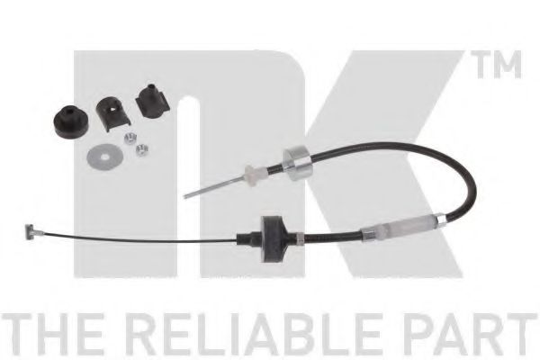 въжен механизъм, задействане на съединителя