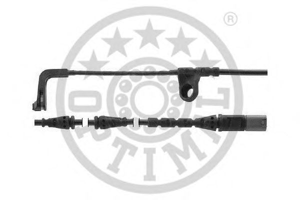 предупредителен контактен сензор, износване на накладките WKT-50642K