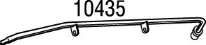 тръбичка, сензор за налягане (филтър за твърди частици) 10435