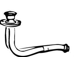 изпускателна тръба 12251