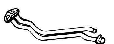 изпускателна тръба 12641