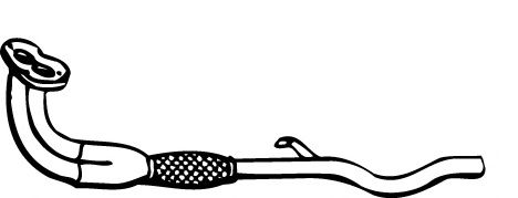 изпускателна тръба 12696