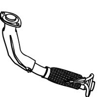 изпускателна тръба 18573